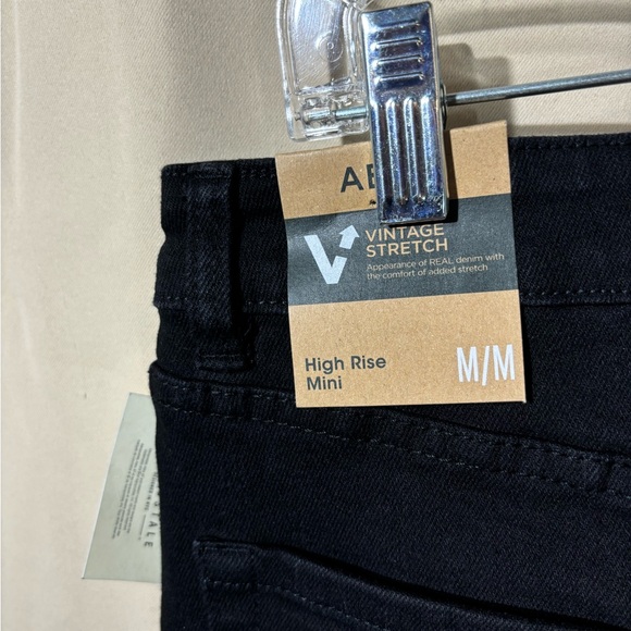 NWT Aeropostale Black Denim Mini - Picture 8 of 9